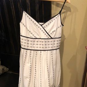 Ann Taylor Cocktail Dress- Black and White
